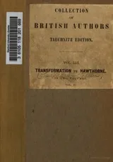 Cover of The Marble Faun. 1/2