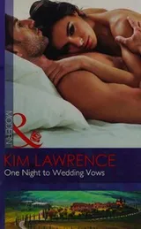 Cover of One night to wedding vows