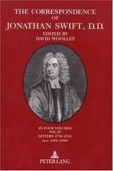 Cover of The correspondence of Jonathan Swift, D. D.
