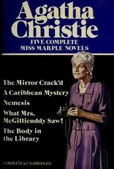Cover of Five Miss Marple mysteries