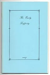 Cover of The early Lafferty