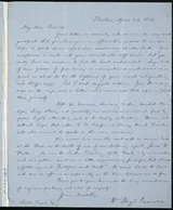 Cover of [Letter to] My dear Purvis