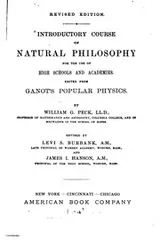 Cover of Introductory Course of Natural Philosophy for the Use of High Schools and Academies