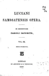 Cover of Luciani Samosatensis Opera
