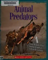 Cover of Animal predators