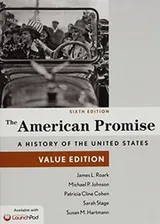 Cover of American Promise, Value Edition 6e Combined Volume & LaunchPad for American Promise, Combined and Value Edition 6e