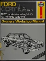 Cover of Ford Cortina Mk.IV 2.3 1977-83 Owner's Workshop Manual