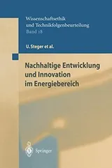 Cover of Nachhaltige Entwicklung und Innovation im Energiebereich