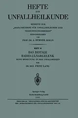 Cover of Das Distale Radio-Ulnargelenk