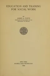 Cover of Education and training for social work