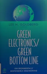 Cover of Green electronics/green bottom line