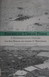 Cover of American urban form