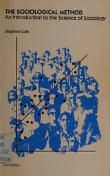 Cover of The sociological method