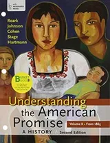 Cover of Loose-leaf Version of Understanding the American Promise 2e V2 & LaunchPad for Understanding the American Promise 2e V2