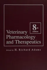 Cover of Veterinary pharmacology and therapeutics