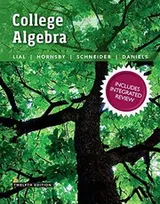 Cover of College Algebra with Integrated Review plus MyLab Math with Pearson eText and Worksheets -- 24-Month Access Card Package