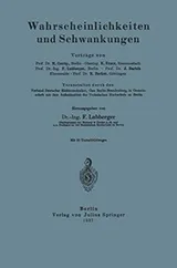 Cover of Wahrscheinlichkeiten und Schwankungen