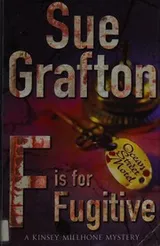 Cover of F is for fugitive
