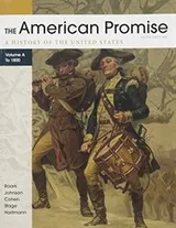 Cover of American Promise 5e Volume A & Reading the American Past 5e V1