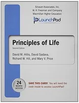 Cover of Launchpad for Hillis' Principles of Life, Twenty-four Month Access