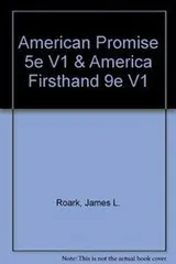 Cover of American Promise 5e V1 & America Firsthand 9e V1