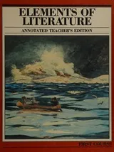 Cover of Elements of Literature -- First Course