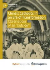 Cover of China's Catholics in an Era of Transformation