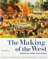 Cover of The Making of the West, Volume 1 : To 1750