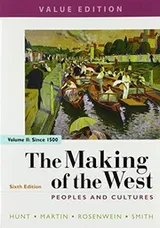 Cover of The Making of the West, Value Edition, Volume 2