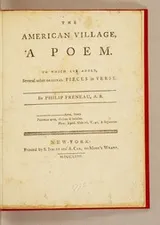 Cover of The American village