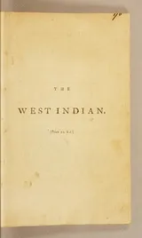 Cover of The West Indian