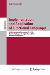 Cover of Implementation and Application of Functional Languages