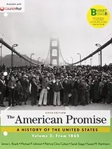 Cover of Loose-leaf Version for The American Promise, Volume 2