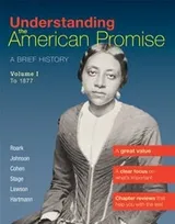 Cover of Understanding the American Promise, Volume 1 : To 1877