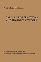 Cover of Calculus of Fractions and Homotopy Theory