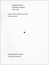 Cover of Conceptual Art In The Netherlands And Belgium 1965-1975