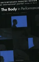 Cover of Body in Performance (Contemporary Theatre Review)