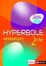 Cover of Hyperbole Maths 2de  2010