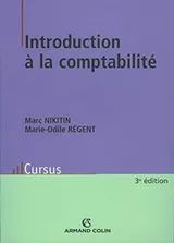 Cover of Introduction à la comptabilité