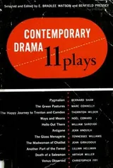Cover of Contemporary Drama. Eleven Plays. American - English - European
