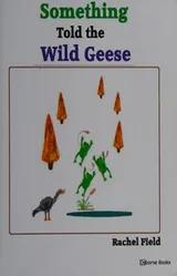 Cover of Something told the wild geese