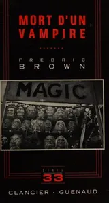 Cover of Mort d'un vampire