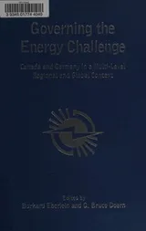 Cover of Governing the energy challenge