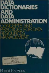 Cover of Data dictionaries and data administration