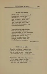 Cover of 1000 quotable poems