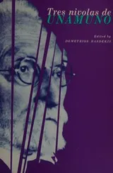 Cover of Tres nivolas de Unamuno