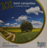 Cover of 101 best campsites for walking & cycling
