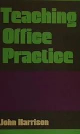 Cover of Teaching office practice