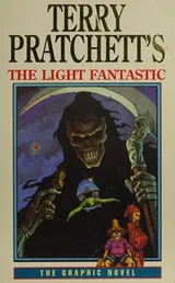 Cover of Terry Pratchett's The light fantastic