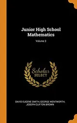 Cover of Junior High School Mathematics; Volume 3
